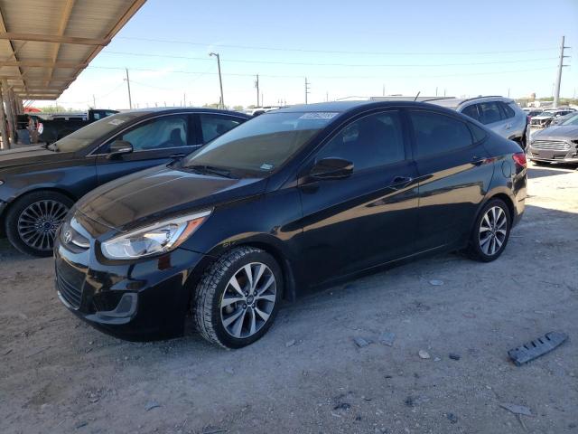 HYUNDAI ACCENT SE 2017 with VIN KMHCT4AE2HU320586 - Photo from auction