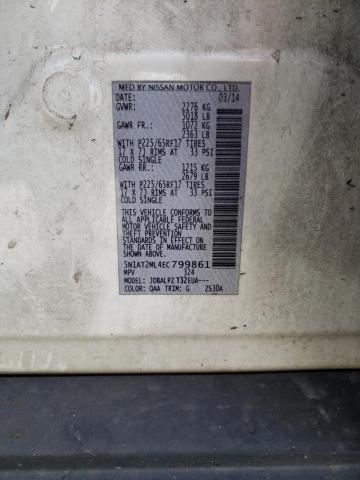 Photo 14 from auction – 2014 NISSAN ROGUE S with VIN 5N1AT2ML4EC799861