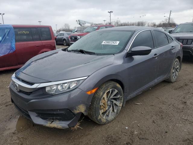 HONDA CIVIC EX 2017 with VIN 19XFC2F77HE077209 - Photo from auction