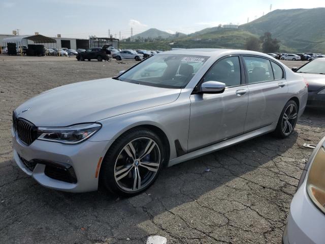 BMW 750 I 2017 with VIN WBA7F0C33HGM21522 - Photo from auction