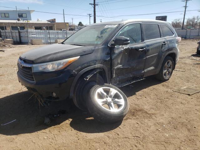 TOYOTA HIGHLANDER 2014 with VIN 5TDDKRFH2ES040257 - Photo from auction