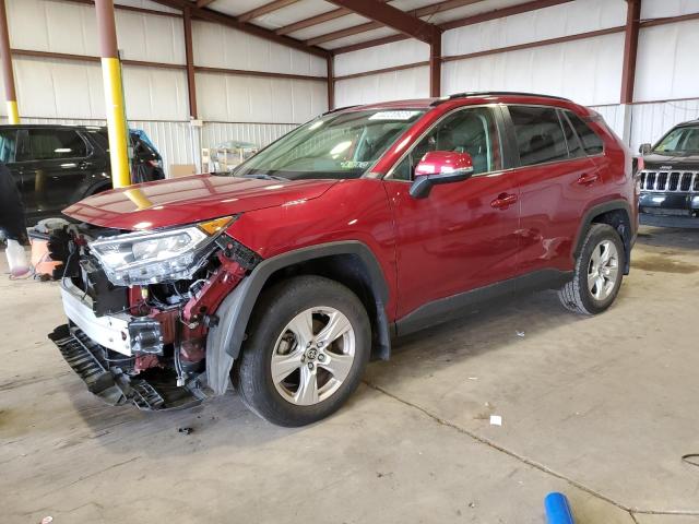TOYOTA RAV4 XLE 2020 with VIN JTMP1RFVXLD066586 - Photo from auction