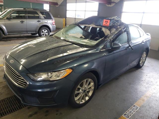 FORD FUSION SE 2019 with VIN 3FA6P0HD7KR164691 - Photo from auction