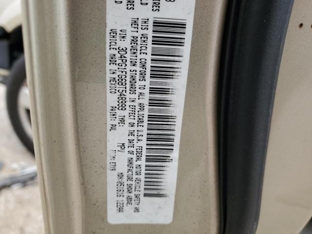 Photo 14 from auction – 2011 DODGE JOURNEY MA with VIN 3D4PG1FG6BT548999