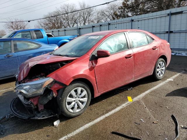 TOYOTA COROLLA L 2016 z numerem VIN 2T1BURHEXGC497463 - Zdjęcie z aukcji
