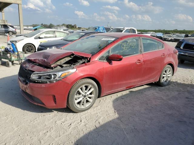 KIA FORTE LX 2017 with VIN 3KPFL4A79HE107040 - Photo from auction