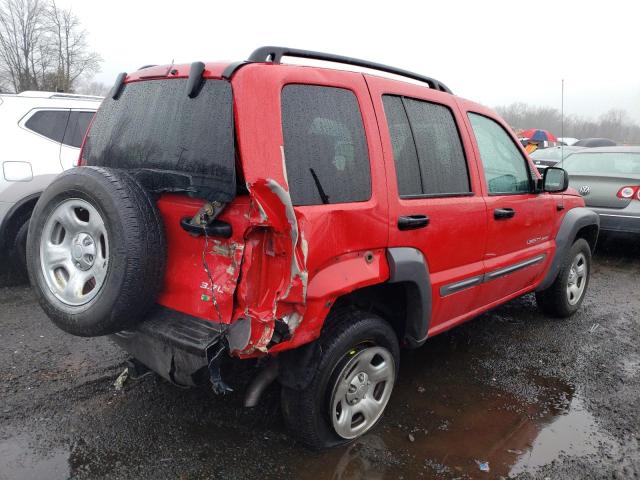 Photo 3 from auction – 2003 JEEP LIBERTY SP with VIN 1J4GL48K23W587011