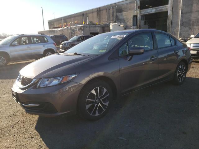 HONDA CIVIC EX 2014 with VIN 2HGFB2F89EH511787 - Photo from auction