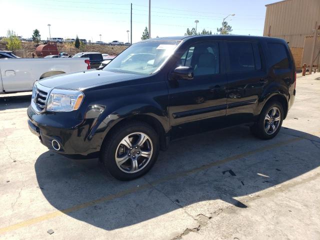 HONDA PILOT SE 2015 with VIN 5FNYF3H33FB013613 - Photo from auction