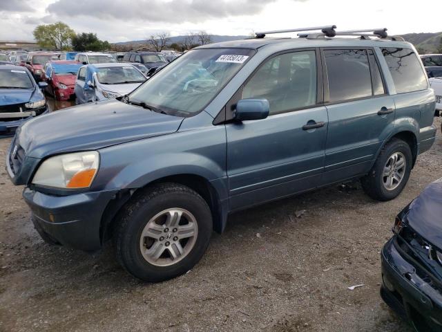 Photo 1 from auction – 2005 HONDA PILOT EXL with VIN 2HKYF18725H570293