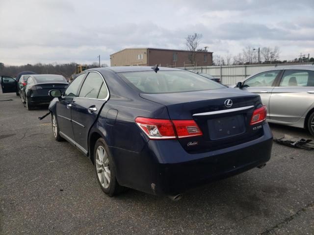 Photo 2 from auction – 2011 LEXUS ES 350 with VIN JTHBK1EG5B2460193