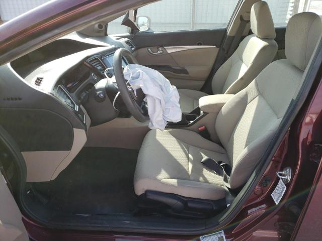 Photo 7 from auction – 2014 HONDA CIVIC EX with VIN 19XFB2F81EE084518