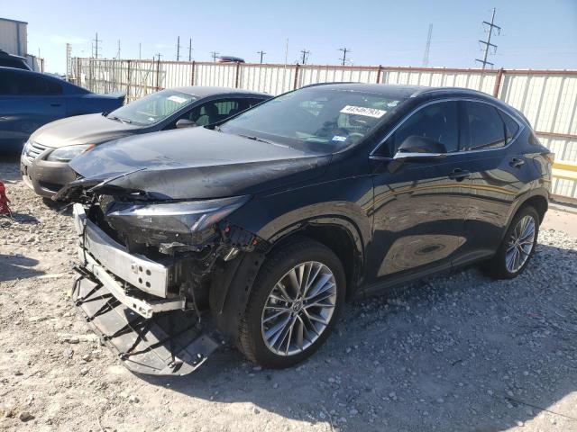 LEXUS NX 350 2022 with VIN 2T2GGCEZXNC004360 - Photo from auction