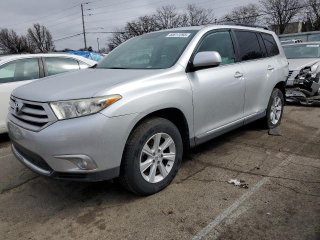 TOYOTA HIGHLANDER 2011 with VIN 5TDBK3EH9BS073631 - Photo from auction