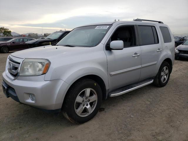 HONDA PILOT EXL 2011 with VIN 5FNYF3H58BB047994 - Photo from auction