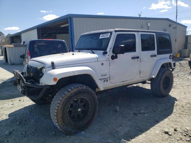 JEEP WRANGLER U 2016 with VIN 1C4BJWEG8GL125173 - Photo from auction