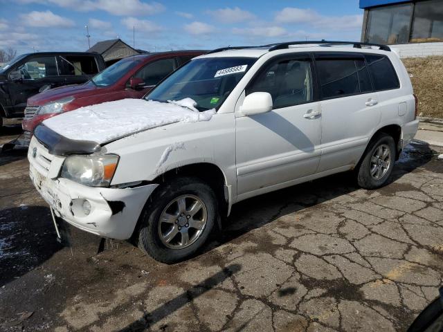 TOYOTA HIGHLANDER 2007 with VIN JTEEP21A670214095 - Photo from auction