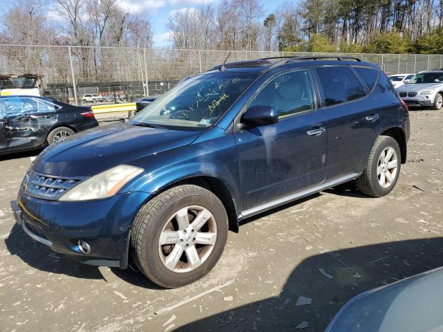 NISSAN MURANO SL 2007 with VIN JN8AZ08W07W619745 - Photo from auction