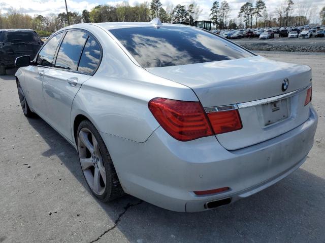 Photo 2 from auction – 2009 BMW 750 I with VIN WBAKA83549CY33711