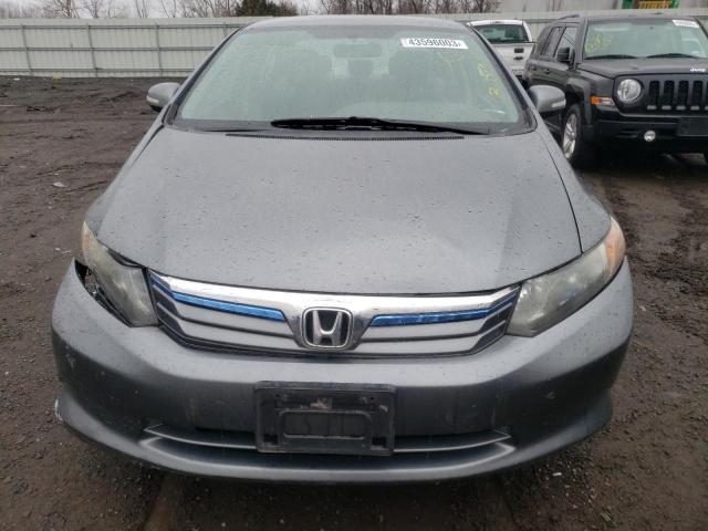 Photo 5 from auction – 2012 HONDA CIVIC HYBR with VIN JHMFB4F29CS010120