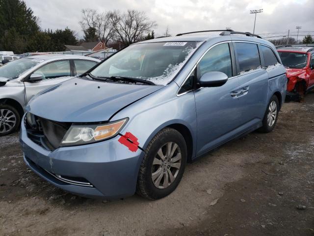 Photo 1 from auction – 2014 HONDA ODYSSEY EX with VIN 5FNRL5H44EB111694