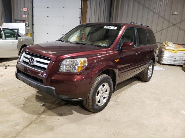HONDA PILOT VP 2008 with VIN 5FNYF18228B045841 - Photo from auction