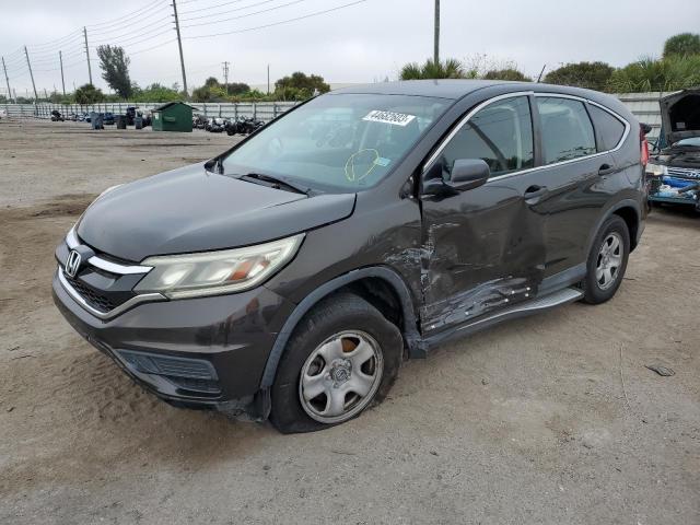 HONDA CR-V LX 2015 with VIN 2HKRM3H33FH515579 - Photo from auction