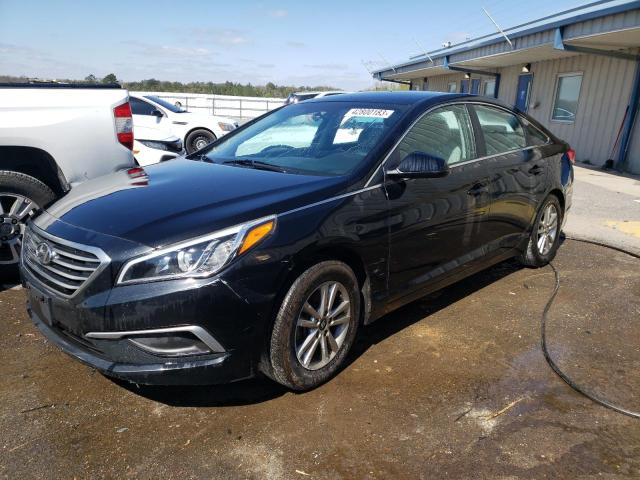 HYUNDAI SONATA SE 2017 with VIN 5NPE24AF4HH589711 - Photo from auction