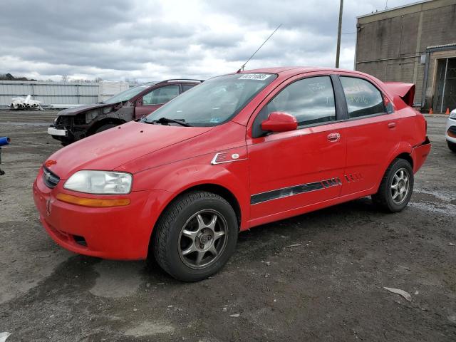CHEVROLET AVEO BASE 2006 with VIN KL1TD56676B514281 - Photo from auction