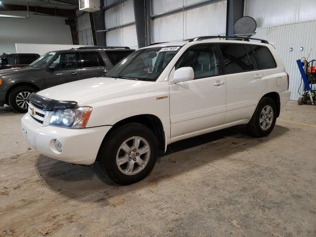 TOYOTA HIGHLANDER 2002 with VIN JTEHF21A220049168 - Photo from auction