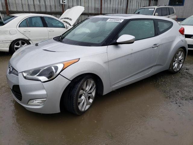 HYUNDAI VELOSTER 2013 with VIN KMHTC6AD3DU134861 - Photo from auction
