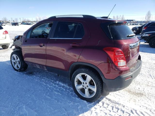 Photo 2 from auction – 2015 CHEVROLET TRAX LTZ with VIN 3GNCJTSB5FL229965