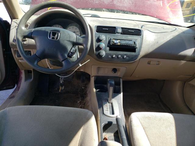 Photo 8 from auction – 2002 HONDA CIVIC LX with VIN 2HGES16562H545516