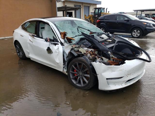 Photo 4 from auction – 2020 TESLA MODEL 3 with VIN 5YJ3E1ECXLF625163