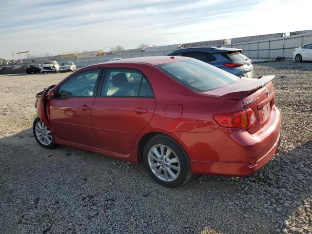 Photo 2 from auction – 2009 TOYOTA COROLLA BA with VIN 2T1BU40E59C178506