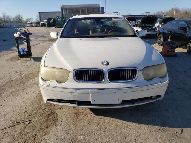 Photo 5 from auction – 2003 BMW 745 LI with VIN WBAGN63473DR18484