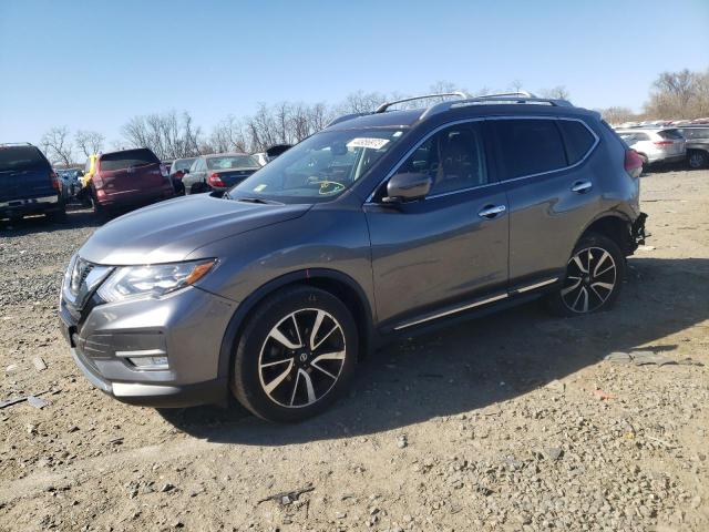 NISSAN ROGUE S 2017 with VIN 5N1AT2MT4HC859447 - Photo from auction