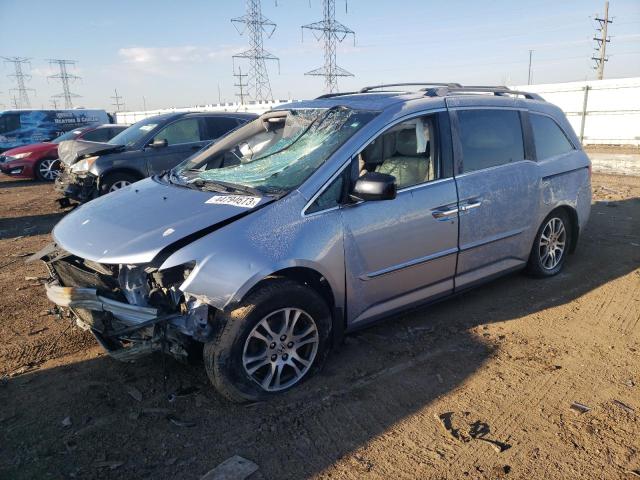 HONDA ODYSSEY EX 2013 with VIN 5FNRL5H68DB020153 - Photo from auction