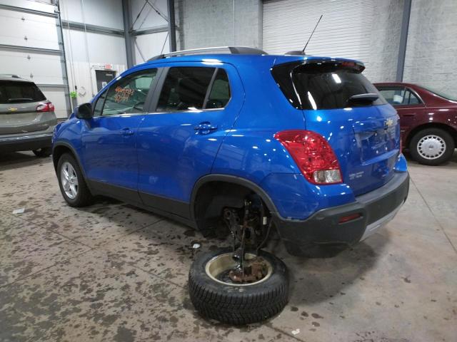 Photo 2 from auction – 2015 CHEVROLET TRAX 1LT with VIN KL7CJRSB8FB086150