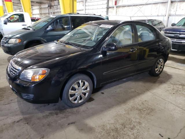 KIA SPECTRA EX 2009 with VIN KNAFE221795609788 - Photo from auction