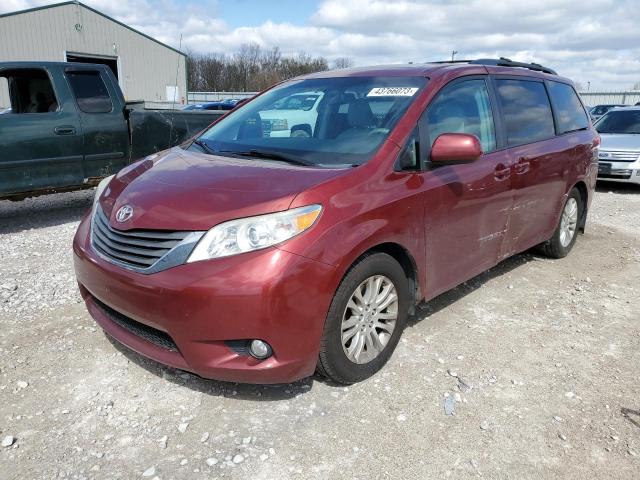 TOYOTA SIENNA XLE 2012 with VIN 5TDYK3DC4CS208676 - Photo from auction