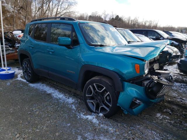 Photo 4 from auction – 2020 JEEP RENEGADE with VIN ZACNJBBB6LPL94662