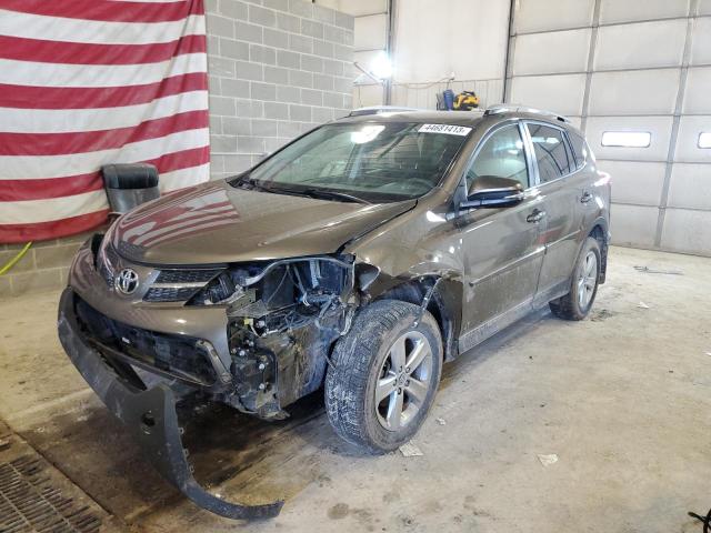 TOYOTA RAV4 XLE 2015 with VIN 2T3RFREV0FW315187 - Photo from auction
