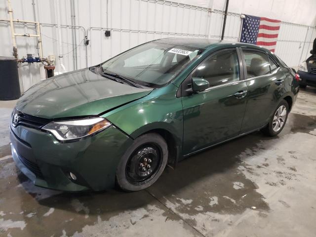 TOYOTA COROLLA EC 2014 with VIN 5YFBPRHE1EP026354 - Photo from auction