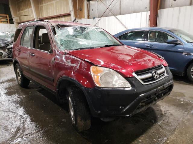 Photo 4 from auction – 2004 HONDA CR-V LX with VIN JHLRD77534C055507