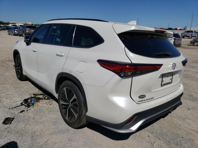 Photo 2 from auction – 2021 TOYOTA HIGHLANDER with VIN 5TDJZRAH7MS044308
