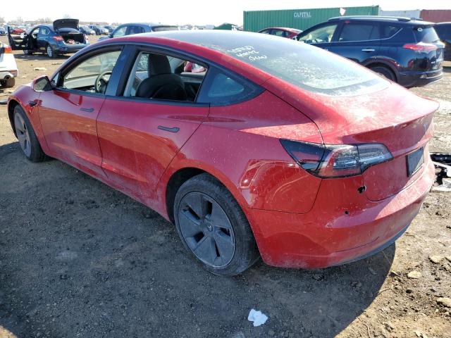 Photo 2 from auction – 2022 TESLA MODEL 3 with VIN 5YJ3E1EA5NF288032