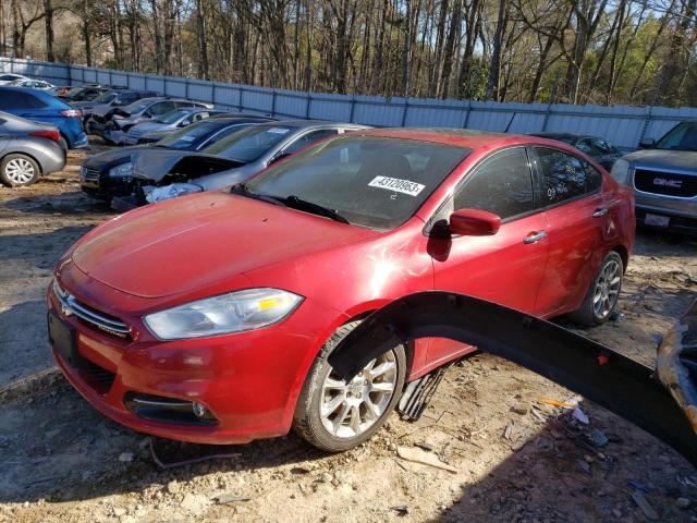 DODGE DART LIMIT 2013 with VIN 1C3CDFCA2DD204567 - Photo from auction