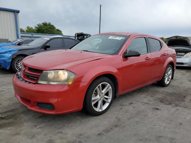 DODGE AVENGER SE 2013 with VIN 1C3CDZAG6DN768838 - Photo from auction
