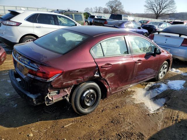 Photo 3 from auction – 2015 HONDA CIVIC LX with VIN 19XFB2F5XFE262448